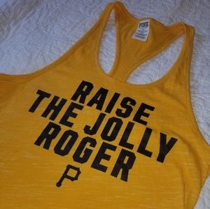 VS PINK Pittsburgh Pirates Racerback Tank Top